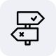 Fare decision icon