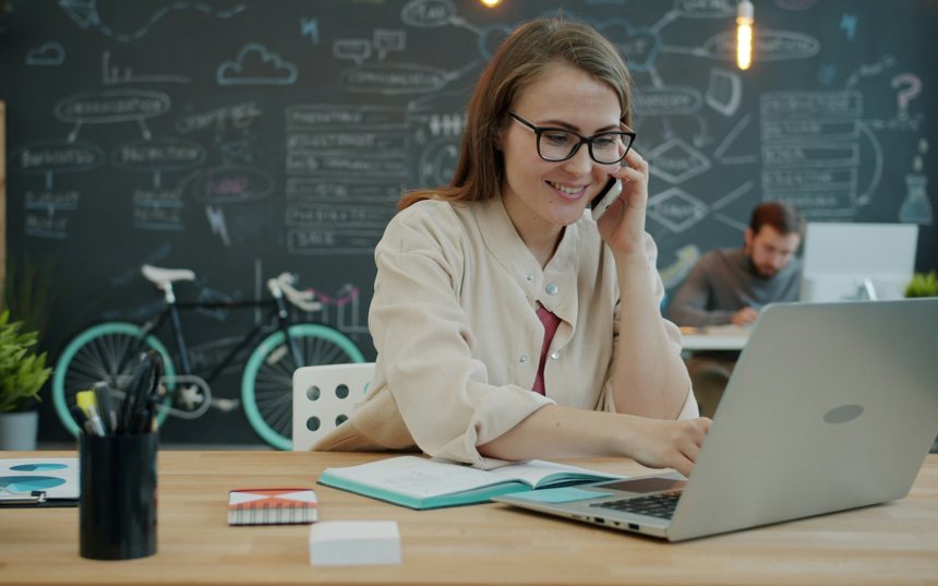 Admissions coordinator scheduling teacher interviews